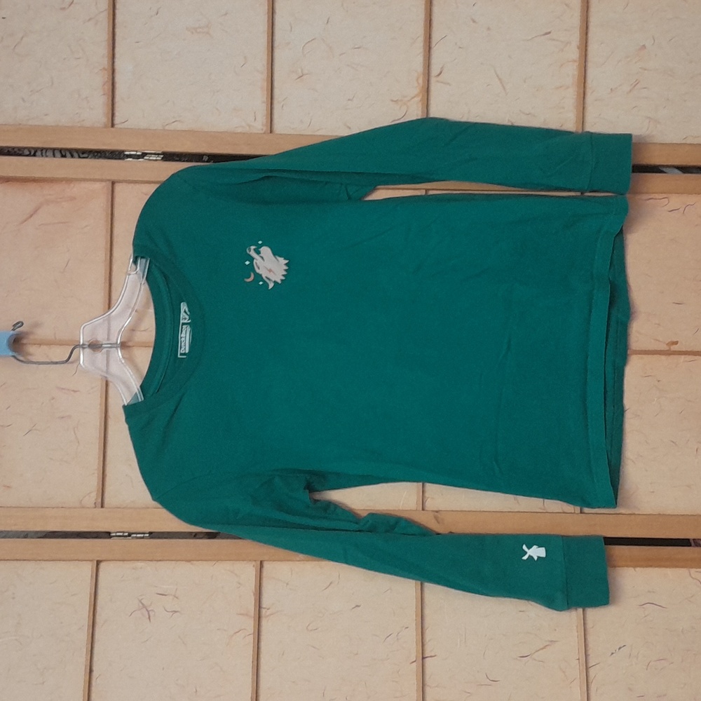Dutch Bros green long sleeve size S